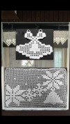 Ozdoba szydełkowa ok.60 x 38 cm + gratis