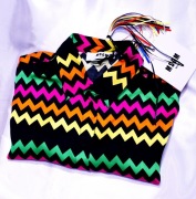 MSGM Milano bluzka XL zig zag kenzo etro mugler missoni marni valli pucci