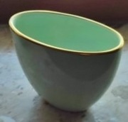 Wazonik ceramiczny zielony