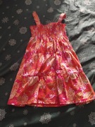 Letnia sukienka na ramiączkach 