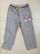 Spodnie Bluezoo Siwe z kieszonką Rozm.98 cm Lat 2-3