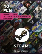 Doładowanie Steam 40 zł
