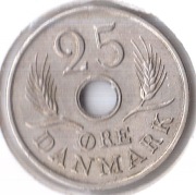 DANIA 25 ore 1968, KM# 855.1, XF