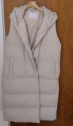 Kamizelka puchowa, długa, rozm. 40