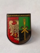 Herb miasta Czerwionka-Leszczyny przypinka pin odznaka wpinka
