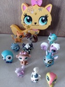 LPS Little figurki Littlest Pet Shop zestaw duże i małe pudełko