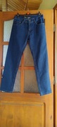 Jeansy W32  granatowe