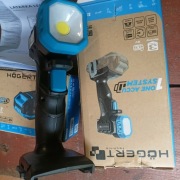 Latarka+ bateria 18v 2.0Ah