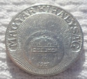 Węgry Królestwo Regent Wiceadmirał Wojskowy Mikołaj Horthy 20 fillerów 1926