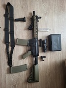 Replika ASG Daniel Defense MK18 EDG + kolimator Acog 4x32 – ZESTAW
