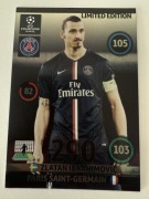 Karta Champions League 2014-2015 UPDATE Limited Edition Zlatan Ibrahimović