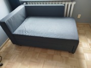 IKEA BYGGET Łóżko pojedyncze Ciemnoszary