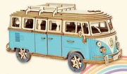 Drewniane Puzzle 3D VW T1 