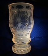 wazon szklany szklo nie-uranowe. prawdopodobnie prototypowy i jedyny egzemp