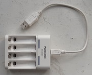 Oryginalna Ładowarka Eneloop Panasonic BQ-CC61  AA i AAA na USB