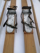 Narty drewniane zabytkowe 