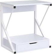 2-Poziomowy Stojak na Drukarkę z Szufladą