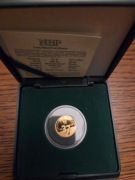 Monety złote kol. -37 zł - 2009 , ks. J.Popiełuszko - 2 sztuki