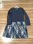 Elegancka, klasyczna sukienka rozm. 134 nowa