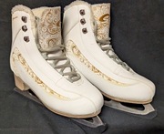 Łyżwy figurowe 37 ocieplane damskie FEMINI Spokey