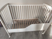 Łóżeczko Matylda 3w1 + materac FIKI MIKI Sensitive lateksowo piankowy