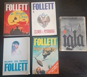 Ken Follett - zestaw 5 książek