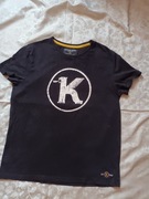 (UNIKAT)T-shirt czarny Koppartrans.Rozmiar M.Kobieta.Mężczyzna.Moda 2025