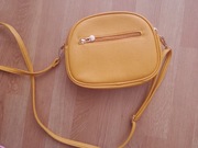 Torebka listonoszka musztardowa