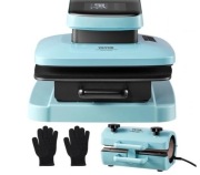 VEVOR Automatyczna Prasa Termotransferowa 381x381MM + PRASA DO KUBKÓW