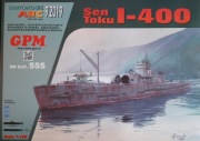 GPM 9 2019 nr.555 Sen Toku I-400 model 1:100 modelarz