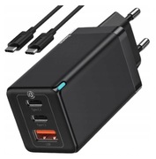 Ładowarka sieciowa Baseus GaN5 Pro 65W Black CCGP120201