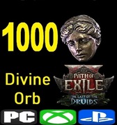 1000x Divine Orb Path of Exile 2 Fate of the Vaal Last of the Druids POE2