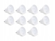 Żarówka LED GU10 5W 6000K 10szt Komplet Zestaw