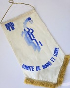 Proporczyk FFBB Francuska Federacja Koszykówka Komitet Maine-et-Loire