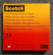 3M SCOTCH 23 Samospajająca (wulkanizująca) taśma izolacyjna 19 mm x 9.15 m