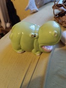 Skarbonka figurka ceramiczna hipopotama
