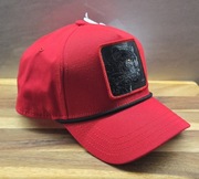 Czerwona czapka z daszkiem The Farm Black Panther od Goorin Bros.