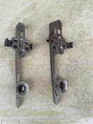 Stare łyżwy przykręcane do butów - rozmiar 22 | PRL, vintage