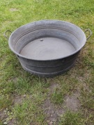 Stara ocynkowana balia - średnica 72 cm