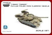 Model z druku 3D T-55 MERIDA wersja saperska      1/87 PROMOCJA