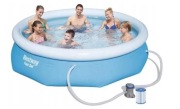 NOWY Basen Bestway Fast Set 57270 305 x 305 cm + Pompa filtrująca!