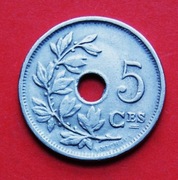 5 Centimes 1920  r -    Belgia   Belgique