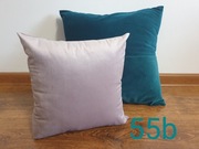 D055b poszewki na poduszki 50x50 fiolet welwet