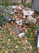 Gruz budowlany cegła beton