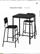 Stół barowy+2 krzesła 