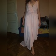 Sukienka długa asymetryczna mohito