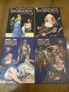 Borgia wydanie 1 tom 1-4 komplet Krew dla papieża Władza i grzech