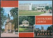 Jastrzębie Zdrój - KWK - Kościół - Park Zdrojowy - Pocztówka