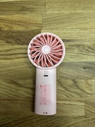Przenośny Wentylator JISULIFE Handheld Fan Life4 Różowy 3600 mAh Powerbank
