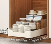 Wysuwana głęboka półka do szafki kuchennej nowa 53 x 30 cm